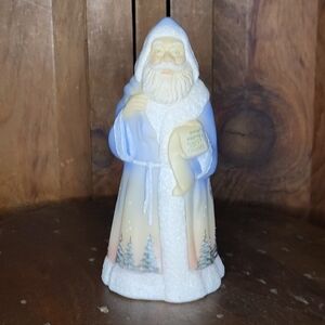 Fenton Handpainted Santa
